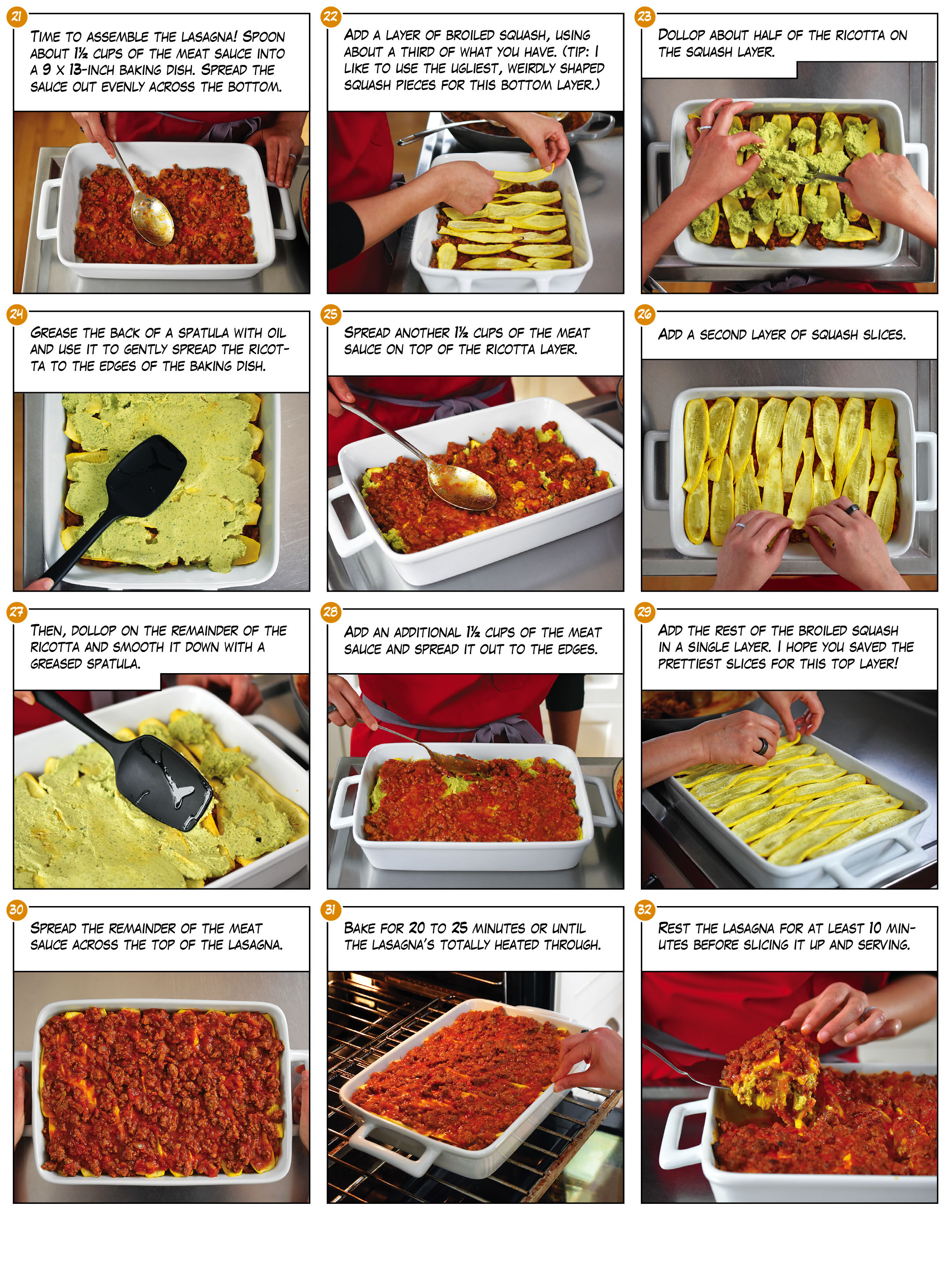 Sunday Night Lasagna Meal Kit part 3